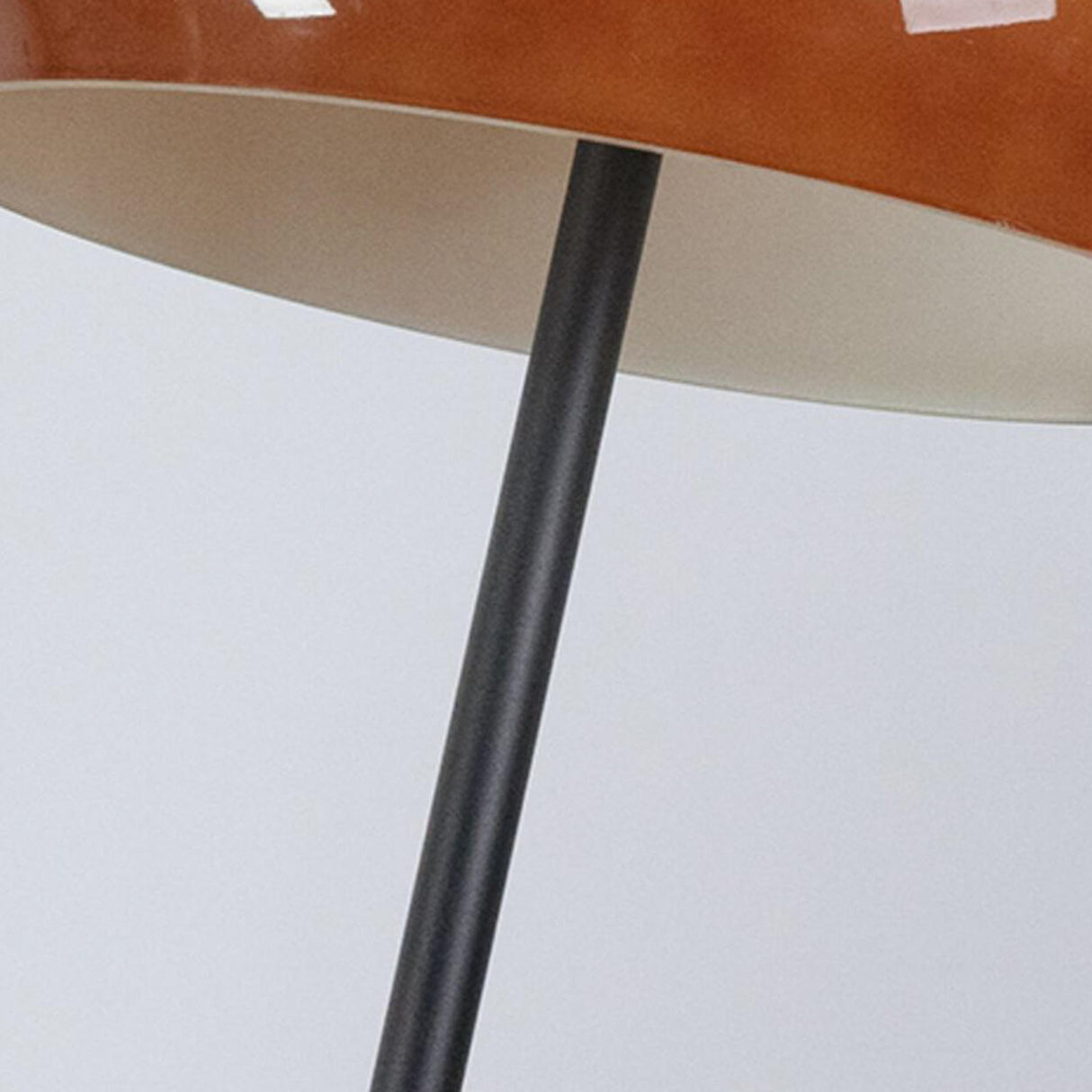 Contemporary Glass Dome Metal Bedside Floor Lamp Image - 9