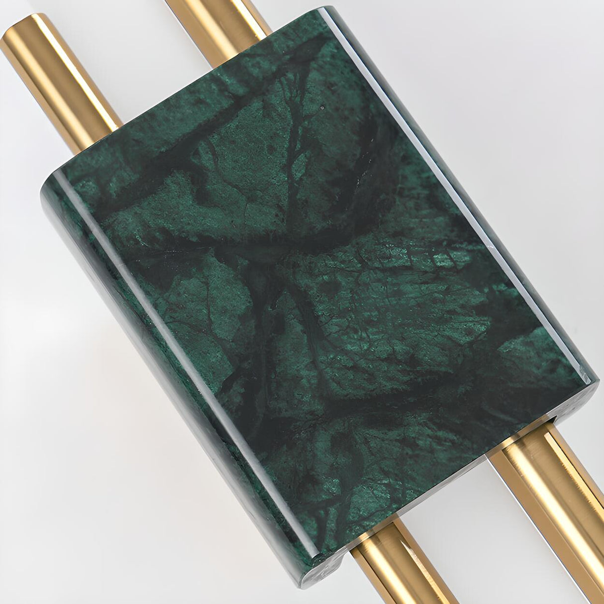 Contemporary Green Geometric Bedside Wall Light Image - 12