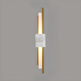 Contemporary Green Geometric Bedside Wall Light Image - 9