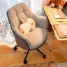 Contemporary Houndstooth Office Chair with Wheels Image - 12