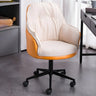 Contemporary Houndstooth Office Chair with Wheels Image - 60