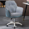 Contemporary Houndstooth Office Chair with Wheels Image - 65