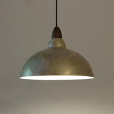 Contemporary Industrial Aluminum Dome Pendant Light Image - 6