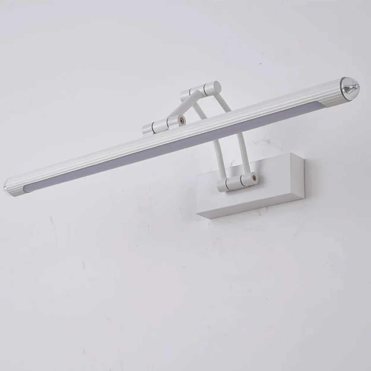 Contemporary LED Adjustable Linear Metal Vanity Light Image - 15