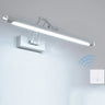 Contemporary LED Adjustable Linear Metal Vanity Light Image - 5