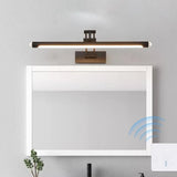 Contemporary LED Adjustable Linear Metal Vanity Light Image - 8