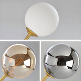 Contemporary Linear Glass Globe Island Pendant Light Image - 15