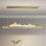 Contemporary Mountain Design Island Pendant Light Image - 8