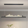 Contemporary Mountain Design Island Pendant Light Image - 9