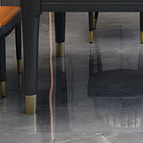 Contemporary Oval Stone Marble Dining Table Extendable Gray Image - 11