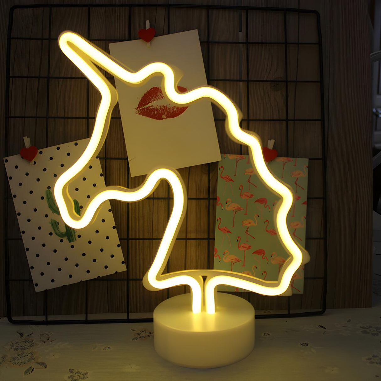 Contemporary Plastic Cartoon LED Night Light Bedroom Image - 8