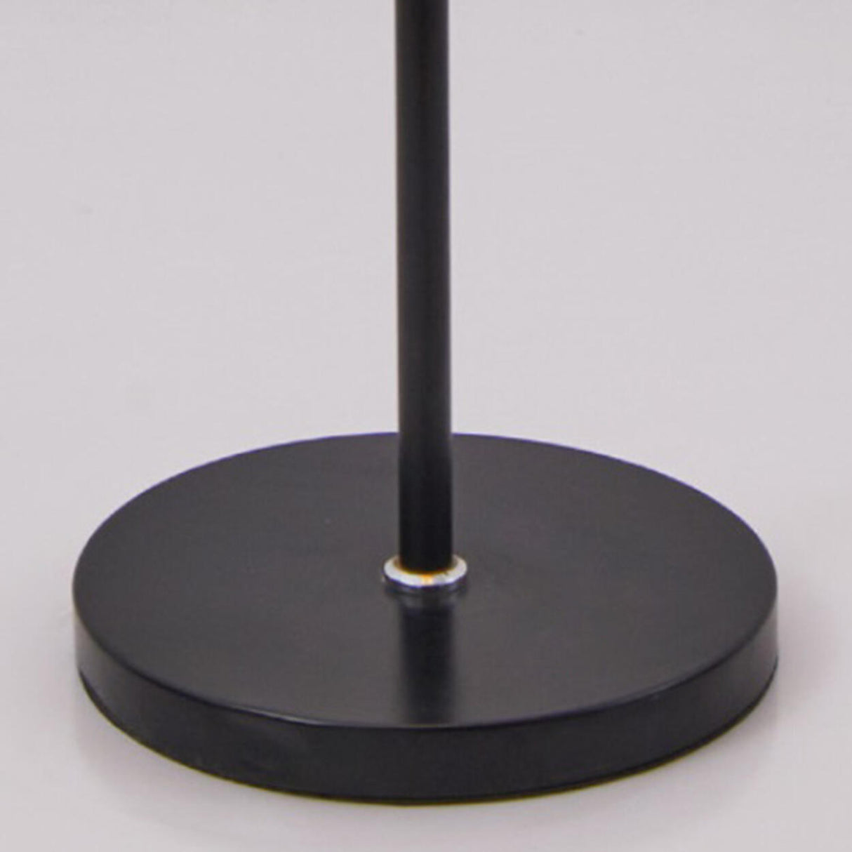 Contemporary Pleated Shade Black Column Floor Lamp Image - 16