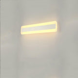 Contemporary Rectangular Acrylic Panel Vanity Lights Image - 13