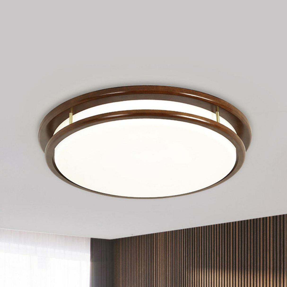 Contemporary Rectangular LED Flush Mount Ceiling Light Image - 6