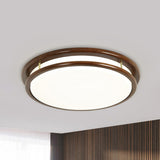 Contemporary Rectangular LED Flush Mount Ceiling Light Image - 6