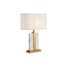 Contemporary Rectangular Marble Living Room Table Lamp Image - 5