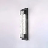 Contemporary Rectangular Metal External Wall Light Image - 2