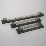 Contemporary Rectangular Metal External Wall Light Image - 9