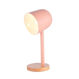 Contemporary Simple Macaron Dome Bedroom Table Lamp Image - 18