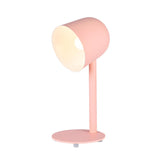 Contemporary Simple Macaron Dome Bedroom Table Lamp Image - 5