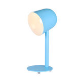 Contemporary Simple Macaron Dome Bedroom Table Lamp Image - 7