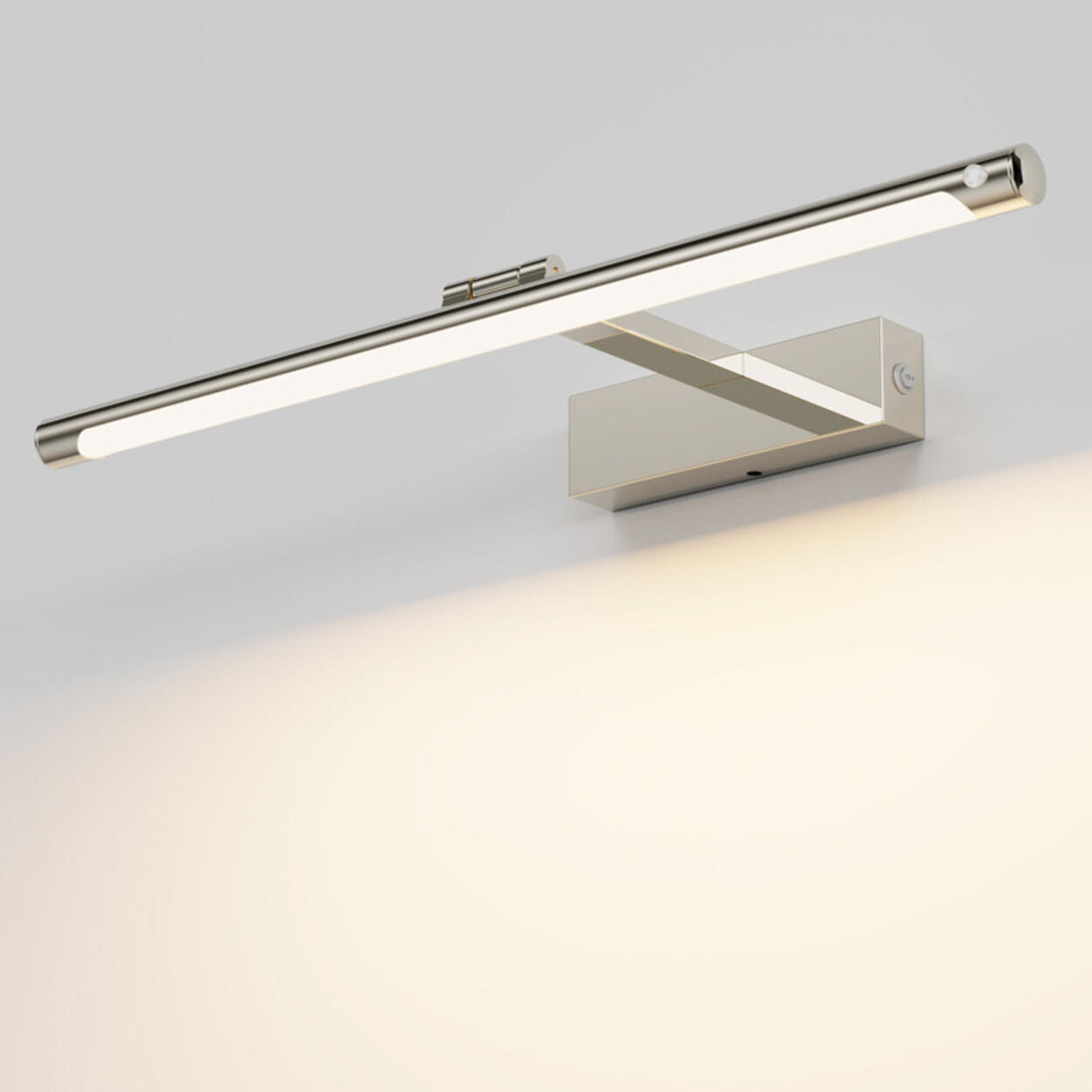 Contemporary Sleek Cylinder LED Vanity Light  Image - 2