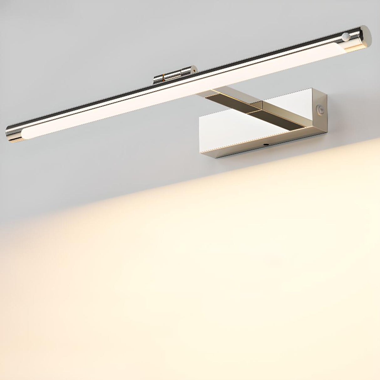 Contemporary Sleek Cylinder LED Vanity Light  Image - 9