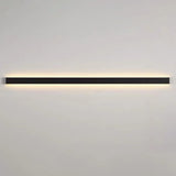 Contemporary Sleek Rectangular LED Metal Wall Light Image - 11