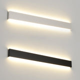 Contemporary Sleek Rectangular LED Metal Wall Light Image - 14