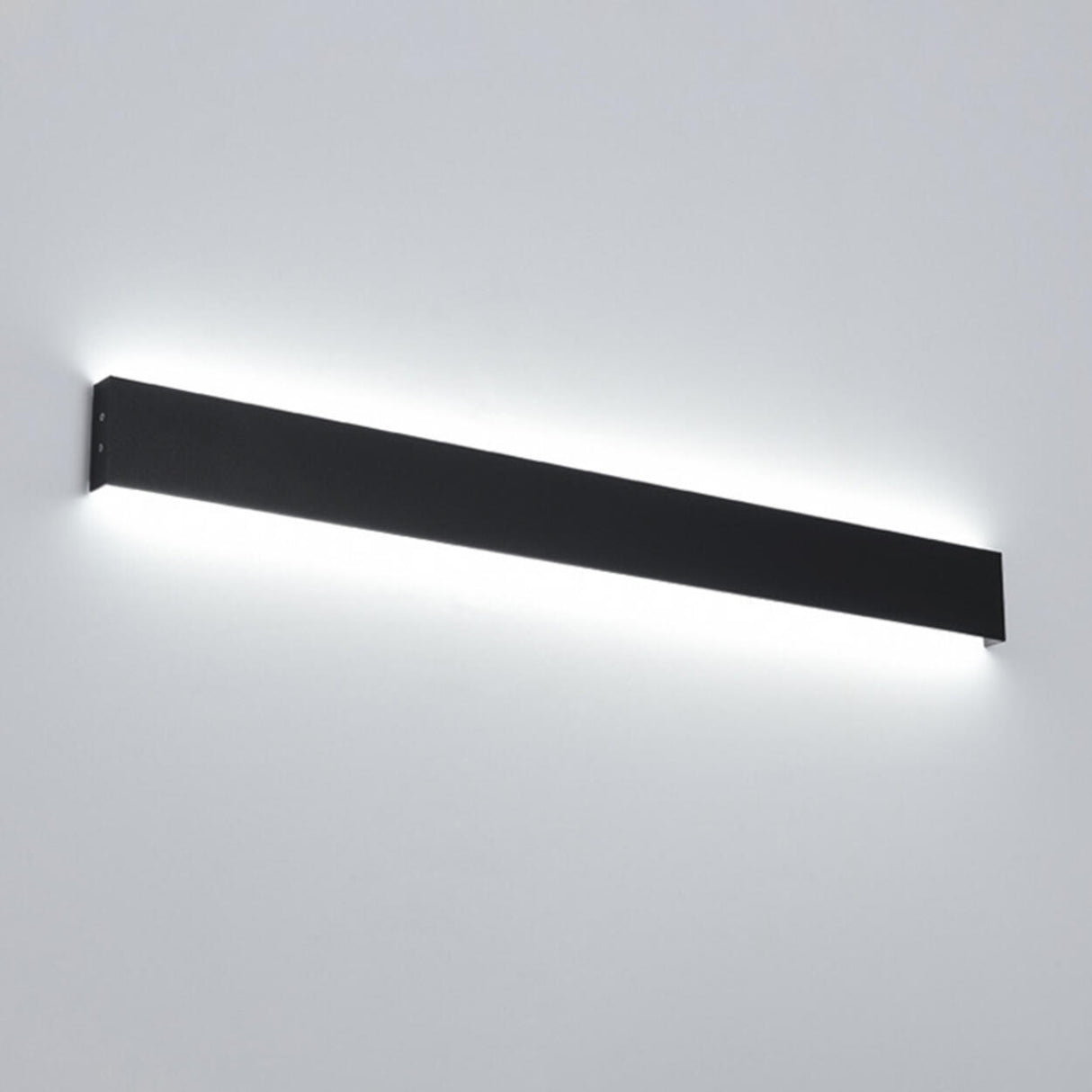 Contemporary Sleek Rectangular LED Metal Wall Light Image - 17