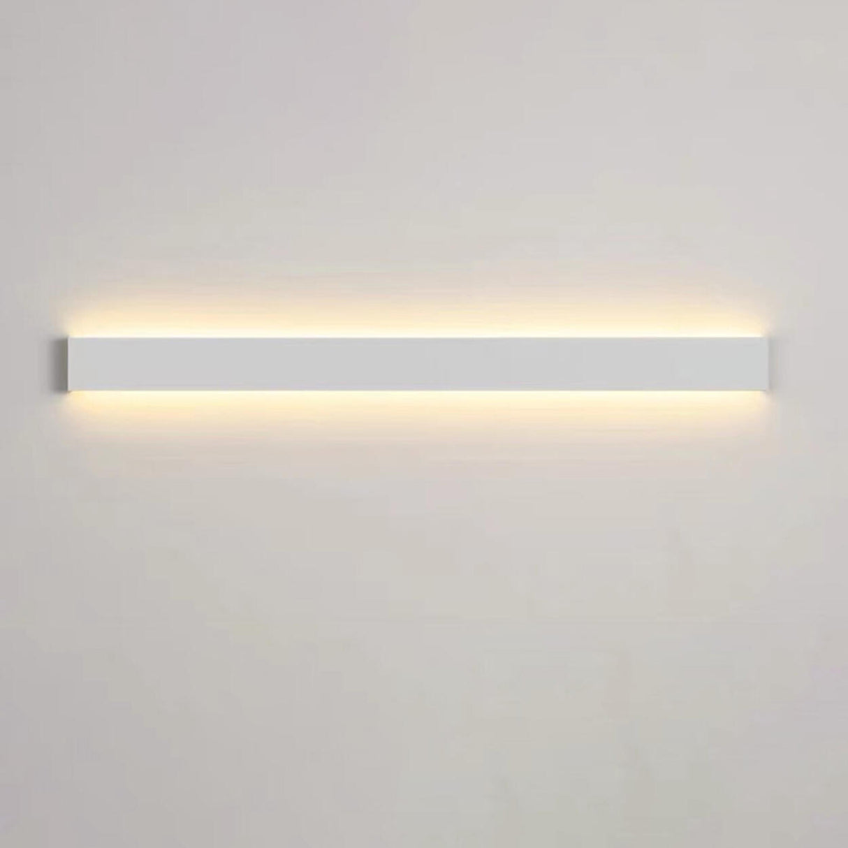 Contemporary Sleek Rectangular LED Metal Wall Light Image - 20