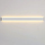 Contemporary Sleek Rectangular LED Metal Wall Light Image - 22