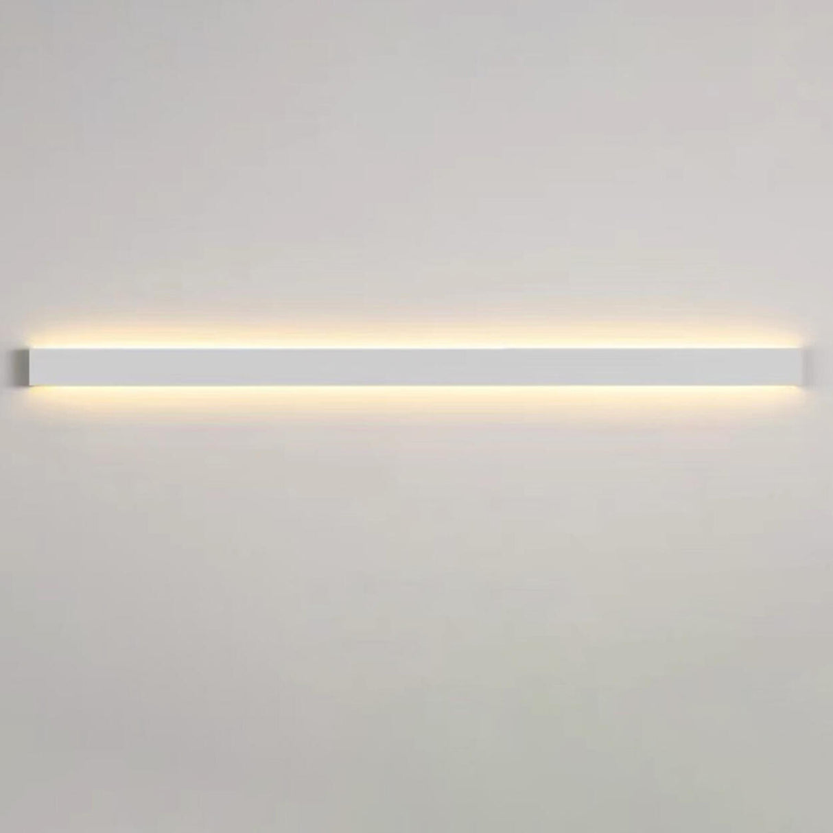 Contemporary Sleek Rectangular LED Metal Wall Light Image - 24