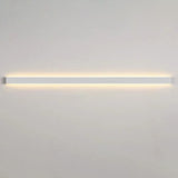 Contemporary Sleek Rectangular LED Metal Wall Light Image - 26