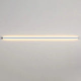 Contemporary Sleek Rectangular LED Metal Wall Light Image - 27