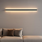 Contemporary Sleek Rectangular LED Metal Wall Light Image - 28