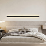 Contemporary Sleek Rectangular LED Metal Wall Light Image - 29