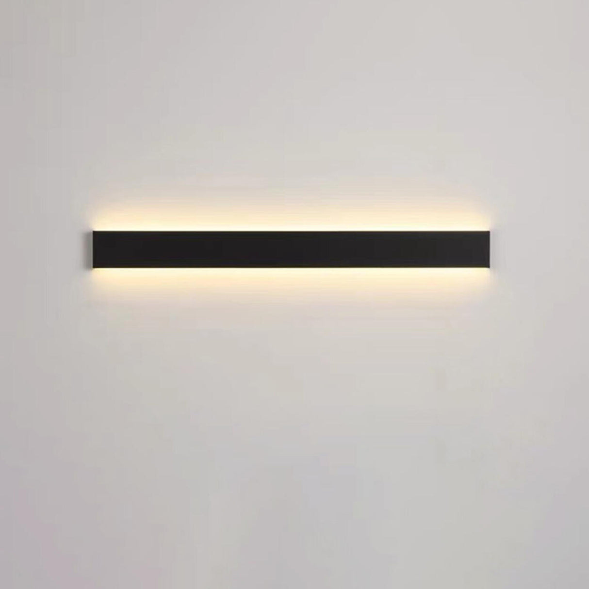 Contemporary Sleek Rectangular LED Metal Wall Light Image - 3