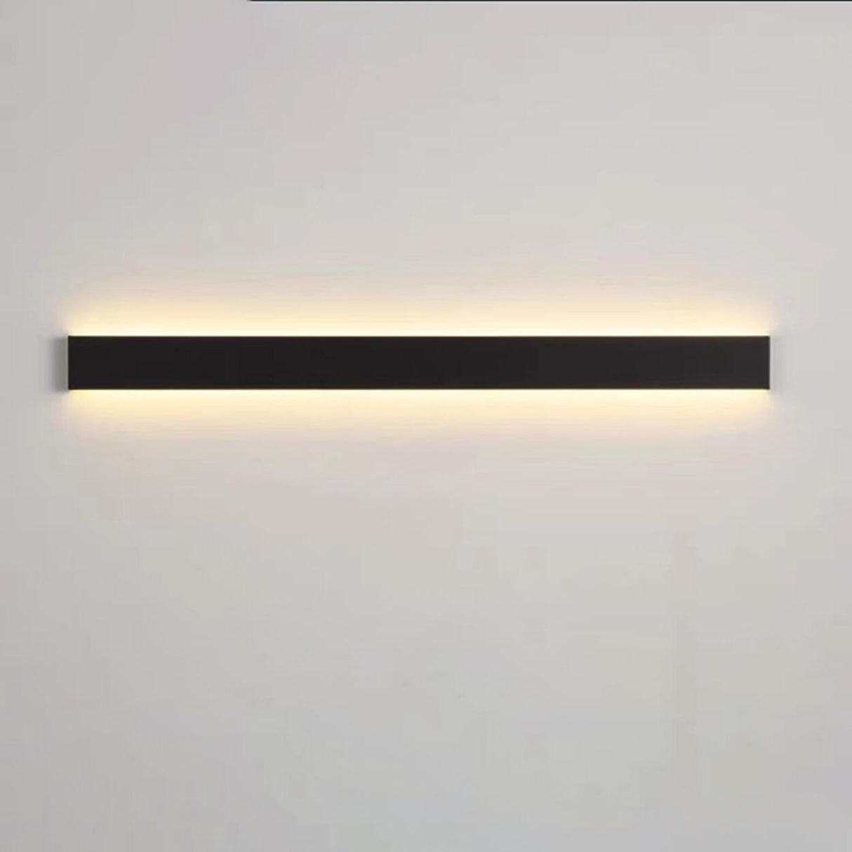 Contemporary Sleek Rectangular LED Metal Wall Light Image - 5