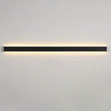 Contemporary Sleek Rectangular LED Metal Wall Light Image - 9