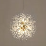 Contemporary Starburst Crystal Chandelier Adjustable Height Image - 10