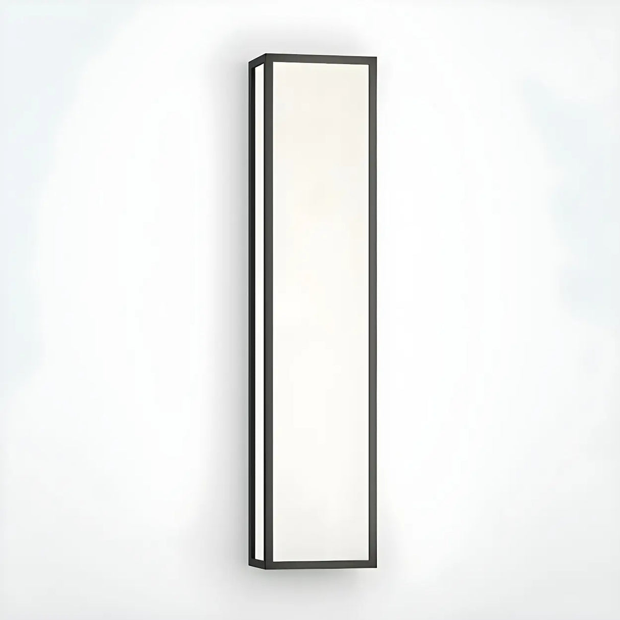 Contemporary Vertical Metal Resin External Wall Light Image - 7