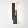 Contemporary Vertical Tiered Wall Sconce Image - 6