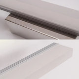 Contemporary White Linear LED Vanity Light Fixture Image - 6