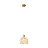 Contemporary White Petal Acrylic Pendant Light Image - 6