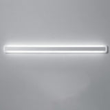 Contemporary White Rectangular LED Vanity Light Image - 16