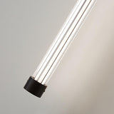 Contemporary White Vertical Wall Vanity Light Image - 10