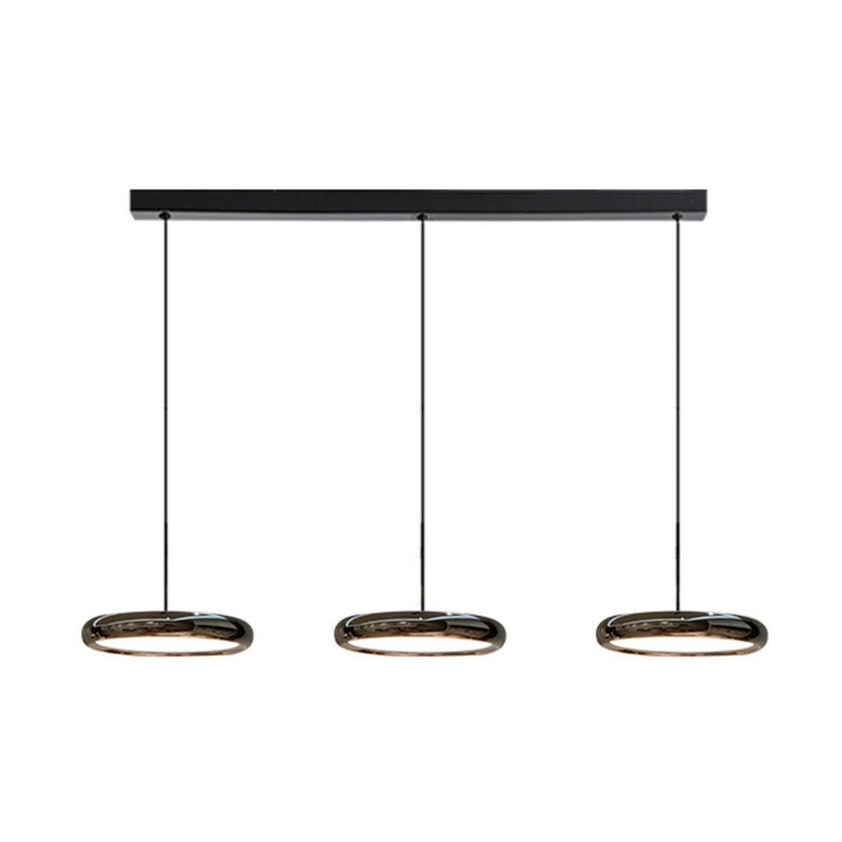 Cool Modern 3-Light Disc Pendant Light Kitchen Island Image - 7