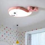 Corridor Adorable Whale LED Flush Mount Ceiling Light Image - 4