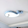 Corridor Adorable Whale LED Flush Mount Ceiling Light Image - 5